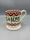 1/2 Pint Mug Christmas Joy Love 2024