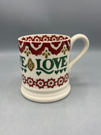 1/2 Pint Mug Christmas Joy Love 2024