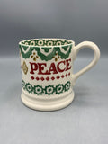 1/2 Pint Mug Christmas Joy Peace 2024