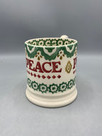 1/2 Pint Mug Christmas Joy Peace 2024