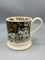 1/2 Pint Mug Village Fireworks B Keus