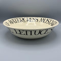 Large Dish Black Toast B Choice