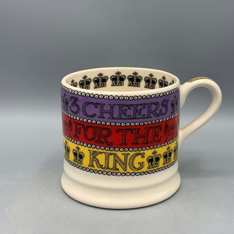 Small Mug 3 Cheers For King Charles III