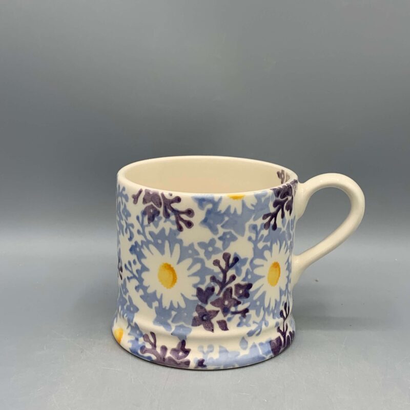 Small Mug Blue Daisy Fields