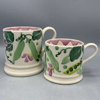 Kleine Tassen Erbsen &amp; Bohnen