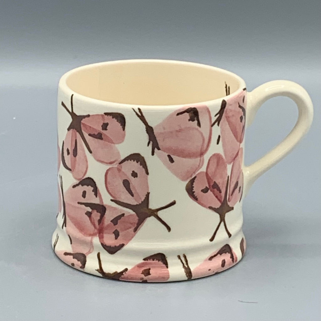 Small Mug Pink Cabbage White Butterfly