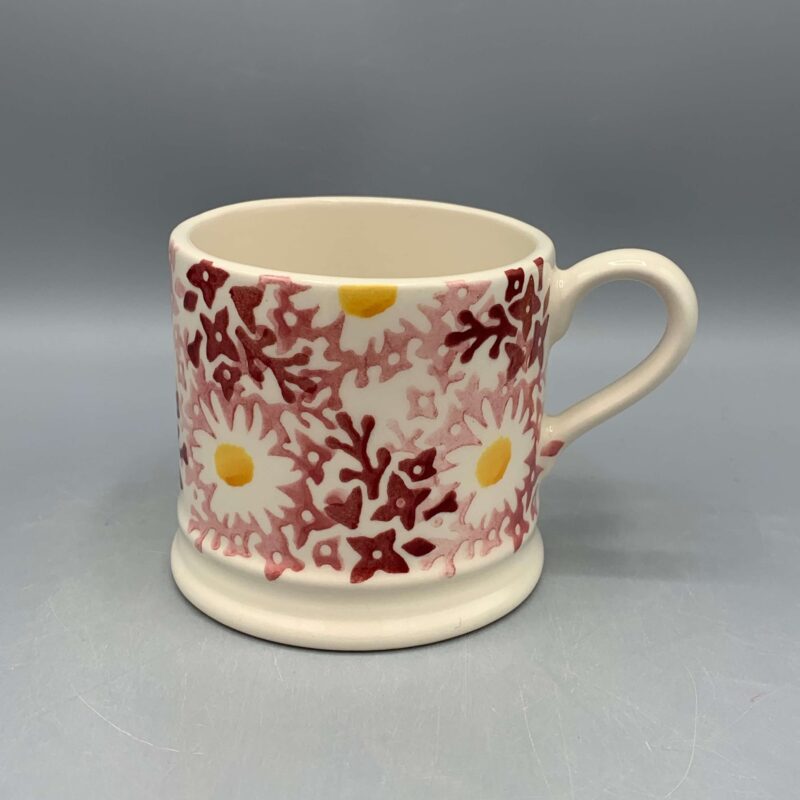 Small Mug Pink Daisy Fields
