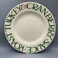 10 1/2 Inch Plate Christmas Toast & Marmalade