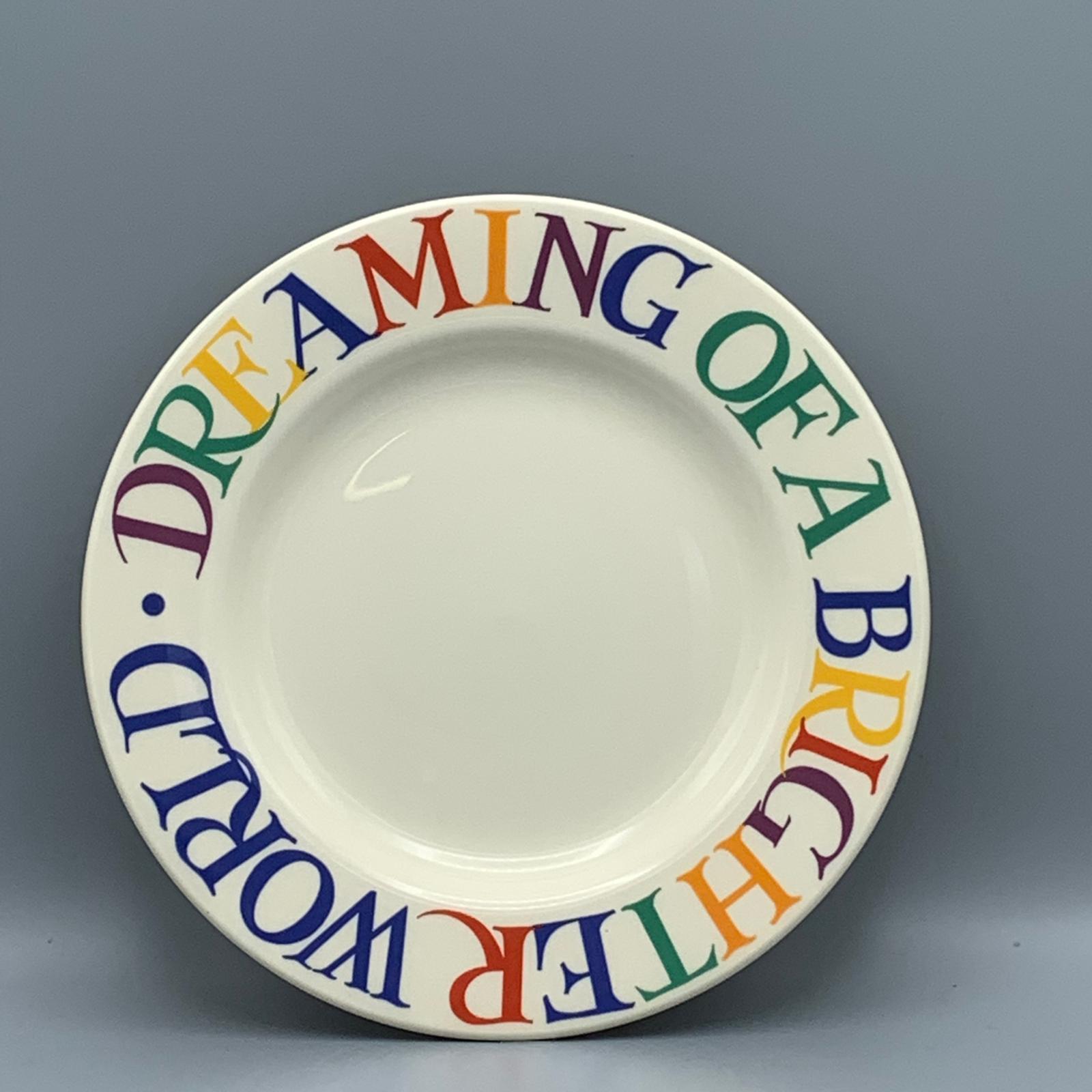 8 1/2 Inch Plate Rainbow Toast Love is Love