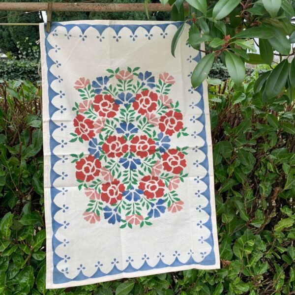 Tea Towel Antique Rose