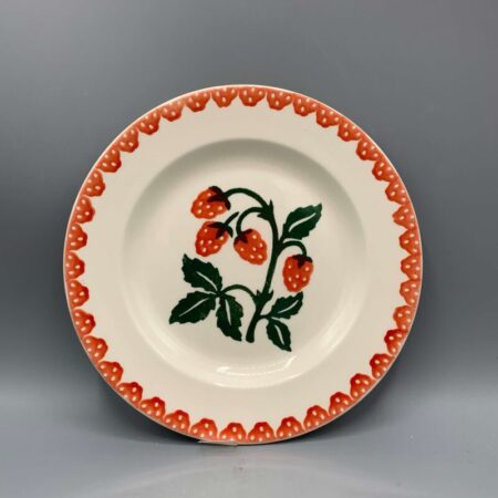 6 1/2 Inch plate Raspberries
